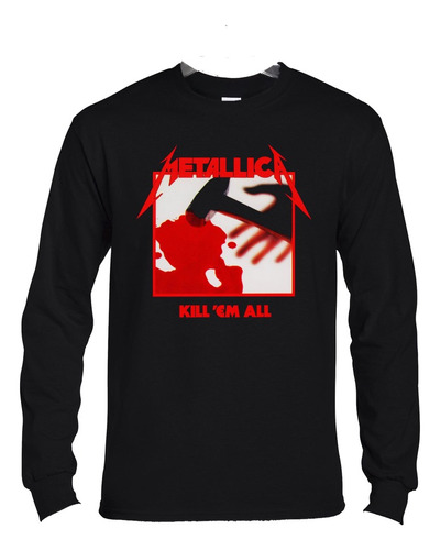 Polera Ml Metallica Kill Em All Metal Abominatron