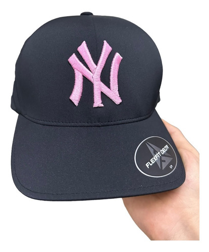 Gorra Yankees Ny Pink Flexfit Delta Repelente