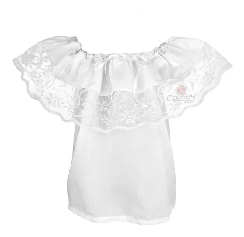 Blusas escotadas para niñas hot sale