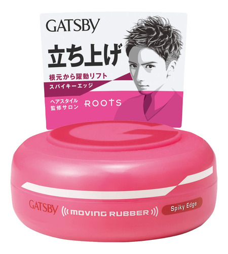 Gatsby Cera Para El Cabello Moving Rubber Spiky Edge, 80g/2.