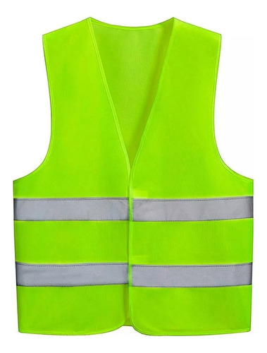 Chaleco Reflectivo Fluor Seguridad Construccion Premium Egs