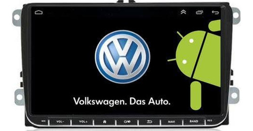 Estéreo Android Volkswagen Golf Jetta Bora Passat Tiguan Gli