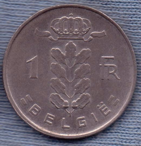 Belgica 5 Francs 1964 * Leyenda En Holandes *