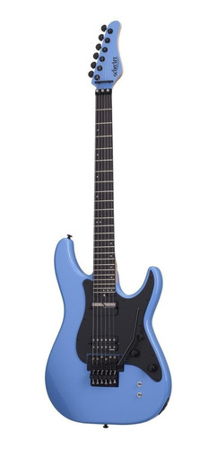 Imagen 1 de 3 de Guitarra eléctrica Schecter Sun Valley Super Shredder FR S de caoba riviera blue con diapasón de ébano
