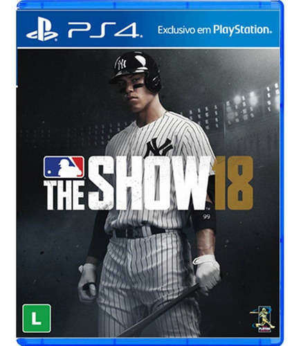 Jogo Novo Midia Fisica Mlb The Show 18 Original Para Ps4