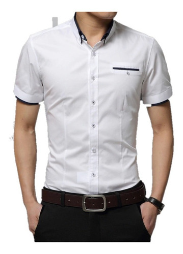 Camisa Manga Corta Verano Hombre 