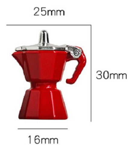 Gpp Cafetera En Miniatura For Casa De Muñecas, Modelo Mini,