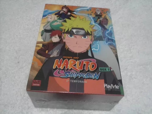 BOX DVD - Naruto Shippuden 2° Temporada (Lacrado)