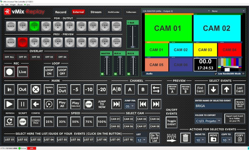 Pacote Utc - Replay Para vmix