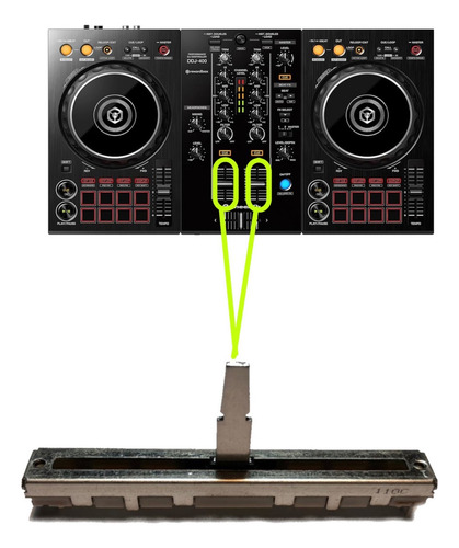 Fader Potenciômetro Pioneer Djm Xdj Ddj B103 Dcv1010