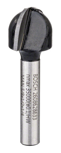 Fresa De Media Caña 1/4, R1 8mm, D 15,9mm, L 12,3mm Bosch