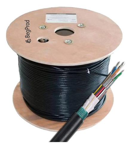 Cable Fibra Optica Asu-6b1.3 Span100 3km