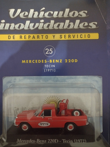 Colección Inolvidables D Servi, Mercedes Benz 220d, Tecin 
