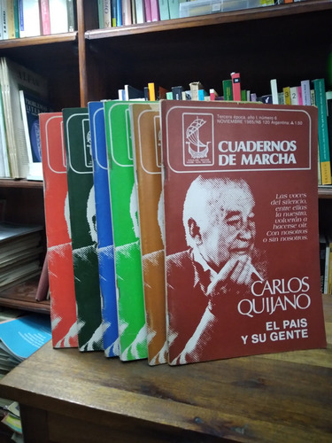 Cuadernos De Marcha. Carlos Quijano (6 Numeros)