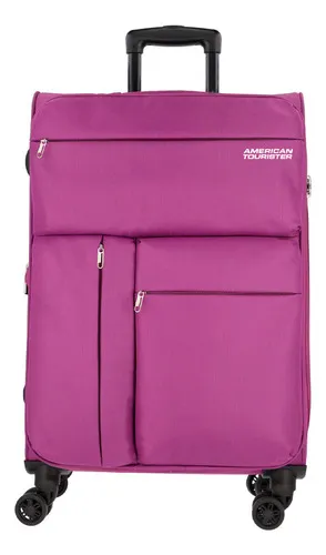 Bolsa De Viaje Deportiva De 45 Pulgadas Con Ruedas Morada