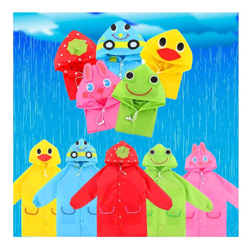  Carpas Carpas Impermeables Niños Ropa Lluvia