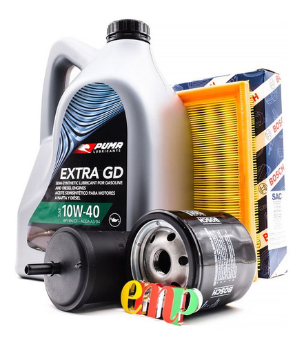 Aceite Puma Extra Gd 10w40 Vw Cross Fox 1,6 Msi X3