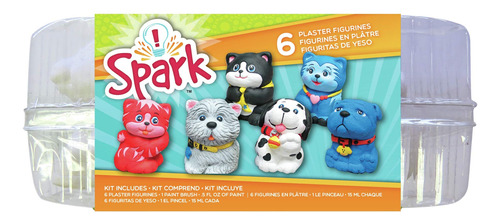 Colorbok Ypi50048 - Figuras De Yeso, Gatos Y Perros