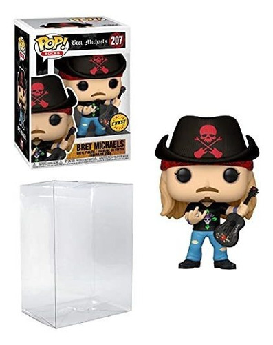 Juguete Coleccionable - Bret Michaels Chase Edition Pop #207