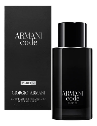 Perfume Giorgio Armani Code Parfum 75 Ml Hombre Recargable .