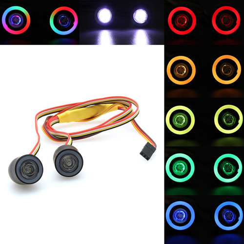 De Luz Led Luces De Camión Rc Car Crawler Accesorios 1/10