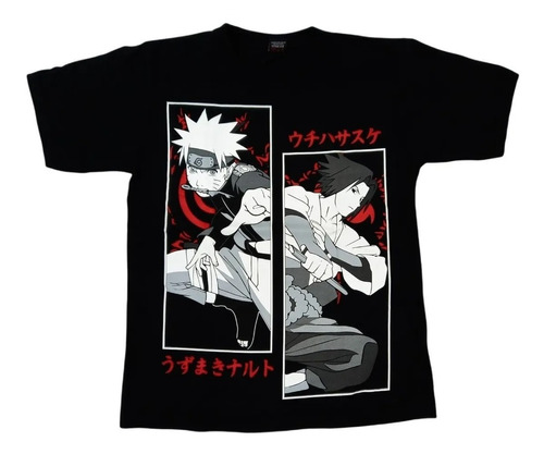 Camisetas Estampadas Anime Naruto