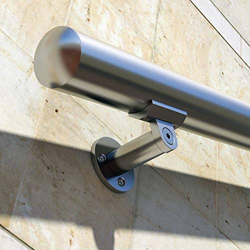 Escalera Aluminio Anodizado Aspecto Acero Inoxidable 3 16ft