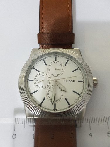 Relógio Masculino Fossil 45mm Couro Modelo: Bq2335