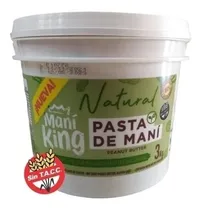 Comprar Pasta De Mani King 3 Kg. Sin Tacc Sin Azúcar 