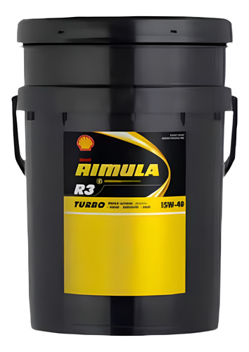 Aceite Shell Rimula R3 Turbo 15w-40 Para Camiones Y Buses