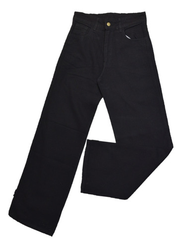 Pantalon Jean Mujer Dama Palazzo Wide Leg Mom Calce Perfecto