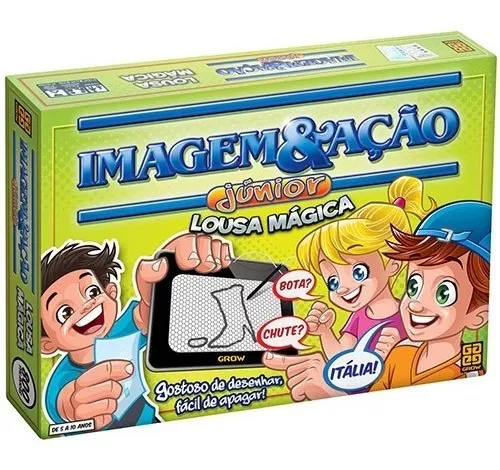 Jogo Imagem & Ação Júnior Lousa Mágica 02590 - Grow