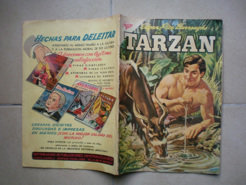 Tarzan # 57 Del Año 1956 Editorial Sea Novaro, Época De Oro (Usado)
