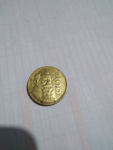 Moneda De 100 Pesos Del Año 1990