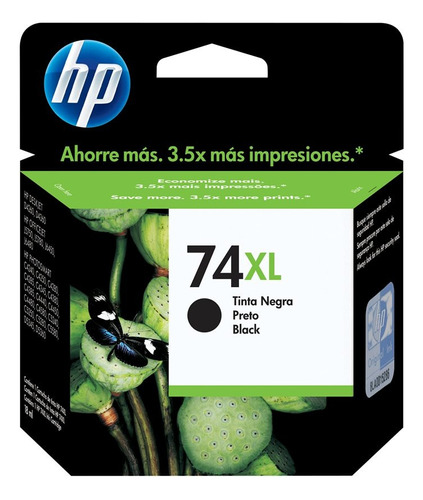  Cartucho De Tinta Hp 74xl Negra Original (cb336wl)