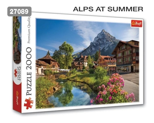 Puzzle Los Alpes En Verano - 2000pz Trefl 27089