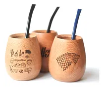 Comprar Mates De Algarrobo Grabados - Diseños Personalizados