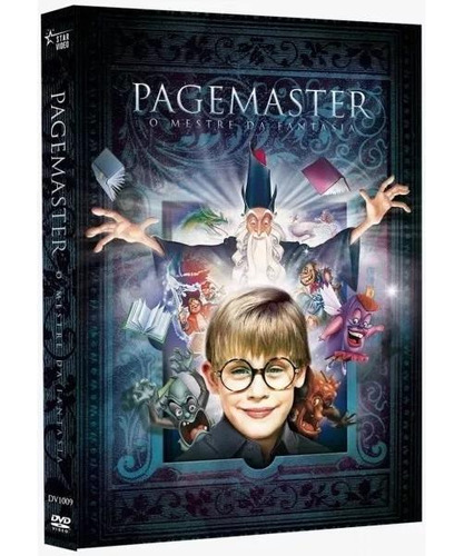 Pagemaster - O Mestre Da Fantasia - Dvd - Macaulay Culkin