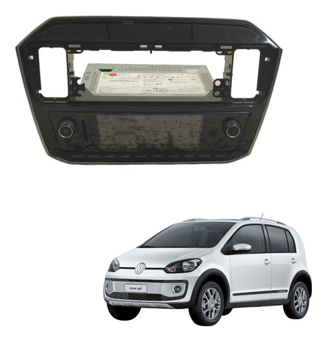 Central Multimidia Som Vw Up Cross Tsi 2.0 2017 2018 Usado 