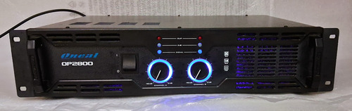 Amplificador Potencia Op 2800 500 W Oneal Preto 500 W (Usado)