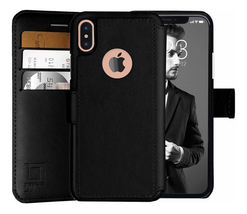 Estuche Tipo Cartera Para iPhone 6 Resistente Fina