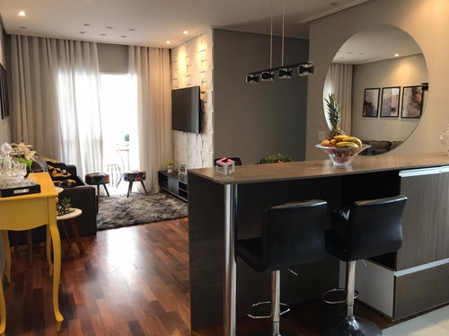 Imagem 3 de 19 de Apartamento À Venda, 3 Quartos, 1 Suíte, 1 Vaga, Planalto - São Bernardo Do Campo/sp - 98443