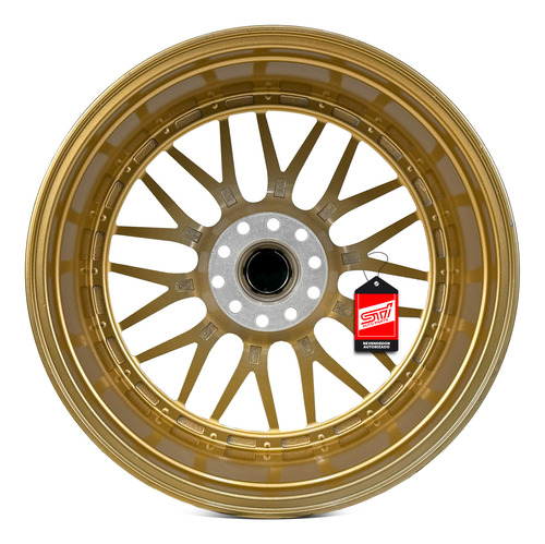 Par Roda Bbs Lm Aro 19x9.5 5x114 Offset 35 Dourado