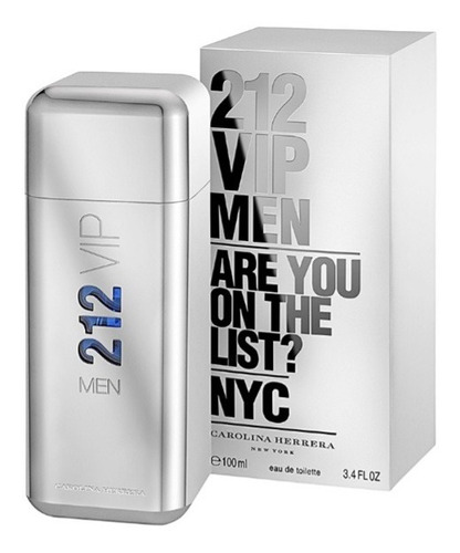 Perfume 212 Vip Men Carolina Herrera Original 100ml 