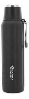 Termo Acero Inoxidable Doble Capa Frio Calor Mate Agua 750ml Color Negro