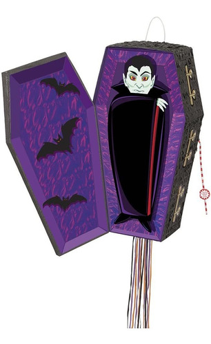 Vampire Coffin Pinata, Pull String