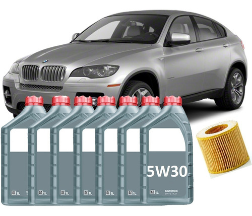 Kit Revisão Óleo Bmw X6 35i 3.0 2008 