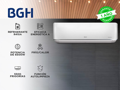 Aire Acondicionado Bgh Split F/c Bgh 5500f 6500w Bs65