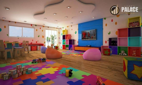 Apartamento Com 2 Dormitórios À Venda, 80 M² Por R$ 515.000,00 - Caiçara - Praia Grande/sp - Ap2646