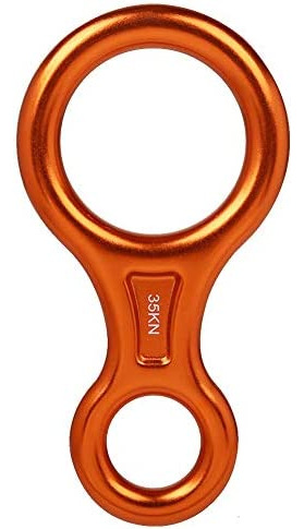 Aokwit Rescue 8 Descender Climbing Gear Downhill Equipment Y
